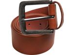 Urban Classics TB1288 | Cintura In Pelle Finta Dalla S Alla Xl - Colore: Marrone Cognac - Taglia: L