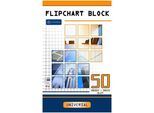 Blocco Per Lavagna A Fogli Mobili Interprint 50 Fogli Bianchi 64 X 100 Cm 70G/M²
