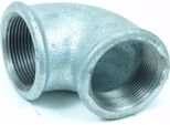 Ginocchio Zincato 90Gr 1 1/2 Pollice X 1 1/2 Pollice (Bi-Dr X Bi-Dr)