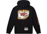 Felpa Con Cappuccio Mitchell & Ness - Big Face Kansas City Chiefs - L