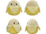 Squishmallows Peluche Mascotte Banana Junie 19 Cm