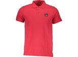 Cavalli Class Polo SHORT-SARMED Uomo Rosso : Colore - Rosso, Taglia - S Taglia: S Colore: Rosso
