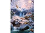 Cobble Hill Puzzle Mysteriö Se Acqua In Inverno 1000 Pezzi