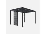 Persiana In Alluminio Da 100Cm Per Pergola A Lamelle Triomphe, Antracite
