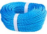 Corda Strend Pro Premium, Pp, 4 Mm, Cordino, Ritorto, Blu, L-30 M