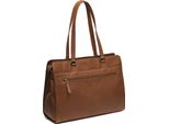 The Chesterfield Brand Borsa Shopper Laptop Bag Con Scomparto Per Laptop Fidenza Shopper Cognac Marrone