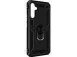 Custodia Ibrida Per Cellulare Con Supporto Ad Anello Per Samsung Galaxy A34 5G - Nero