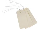 Avery 75-410 Etichetta Per Bagagli Avery, 120 X 60 Mm, Neutra, Con Cavo
