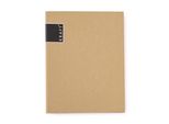 Quaderno A Griglia Karis A4 Laminato Kraft Natura