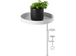 Portafiori Per Finestre Con Morsetto 24,5X18 Cm Bianco Design Moderno