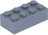 Mattoncini Lego® Grigio Scuro Nuovo! Quantità 100X - Ogni Mix Assemblato Singolarmente