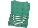 Set Di Chiavi Combinate Con Cricchetto Sata 09025