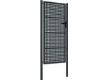 Cancello Da Giardino Antracite 105X250 Cm In Acciaio