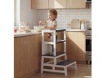 Spielwerk Torre Apprendimento Per Bambini Scala Montessoriana Con Lavagna Scaletta Montessori Sgabello Da Cucina In Legno Torretta Didattica 50 X 51 X 93 Cm A Partire Da 2 Anni