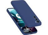 Cadorabo Custodia Protettiva Per Motorola Moto G200 5G In Blu Custodia Del Telefono Cellulare Custodia Cover Tpu Etui