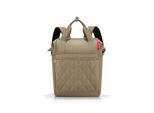Reisenthel Zaino Allrounder R Backpack 12L Rhombus Olive Cachi