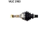 Skf Vkjc 1983 Albero Motore Anteriore Sinistro Per Opel Meriva B (S10) Per Vauxhall Meriva Mk Ii (B) (S10)
