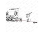 Pedana Covind 943/215 Adatta Per MERCEDES-BENZ Actros MP2 / MP3