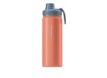 Wessper Bottiglia Termica In Acciaio Inossidabile 500 Ml, Bottiglia Isolante 0,5 L, Colore Arancione