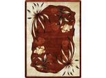 Tappeto Moderno 140X190 Artesia 19 - Marrone