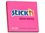 Stick'n Hopax, 76X76 Mm, Rosa Neon, 100 Fogli