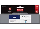 Activejet AH-913CR Ink (Replacement For Hp 913 F6T77AE; Premium; 45 Ml; Cyan)