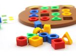 Gioco Da Tavolo Educativo Montessori Per Bambini, Gioco Da Tavolo Per Bambini, Gioco Da Tavolo Per Bambini, Gioco Da Tavolo Per Bambini Con Forme Abbinate Per Bambini Dai 3 Anni - Teddy