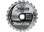 Lama Per Sega Circolare Makita, Tagliente Incassato 235 X 30 Mm - 24 Denti