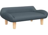 Vidaxl Letto Per Cani Grigio Scuro 70X40X24 Cm Tessuto