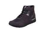WaldläUfer K-Ramona 626K82-052 Orthotritt Scarpe Da Donna, Stivali, Carbonio, Pelle - Stivali / Stivaletti Da Donna, Grigio, Pelle/Tessuto (Denver/Peru-Stretch/Taipei)