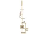 The Living Store Tiragraffi Per Gatti Con Colonne In Sisal 260 Cm Beige