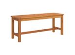 The Living Store Panchina Da Giardino 110X35X45 Cm Legno Massello Di Acacia
