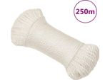 The Living Store Corda Da Lavoro Bianca 8 Mm 250 M Polipropilene