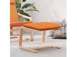 The Living Store Sgabello Giallo Scuro 51X41X40 Cm Tessuto
