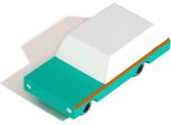 Candylab Auto Giocattolo In Legno - Auto Da Corsa Di Design Verde Verde Acqua