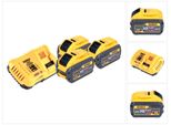 Dewalt Dcb 118 Y3 Starter Set Con Batteria 18 V / 54 V 3X Xr Flexvolt Batteria 12 Ah + Caricabatteria