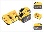 Dewalt Dcb 118 Y2 Set Iniziale Con Batteria 18 V / 54 V 2X Batteria Xr Flexvolt 12 Ah + Caricabatteria