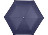 Samsonite Ombrello Tascabile Ombrello Alu Drop S 3 Sect. Manual Flat Indigo Blue Blu Scuro
