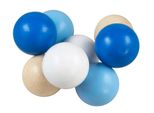 Palline Detoa Su Filo Blu
