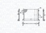 Magneti Marelli 350213214300 Radiatore Acqua Radiatore Motore Per Alfa Romeo Giulia (952) Stelvio (949)