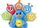Fisher-Price Linkimals Conta E Colora Pavone - Giocattolo Educativo