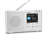 Reflexion TRA23DAB/WH Radio Da Tavolo Dab+, Dab, Fm Dab+, Fm Ricaricabile Bianco (Reflexion TRA23DAB/WH)