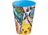 Bicchiere Di Plastica PokéMon 430Ml Blu_Extutc