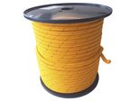 Cordino A Maglia Con Anima In Ppv Da 6 Mm, 16 Fili Con Nastro Riflettente, 100 M, Giallo, Enpro