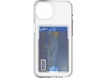 Bigben Connected, Custodia Ibrida Per Apple Iphone 14 Con Portacarte Integrato, Trasparente