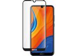 Bigben Connected, Protezione Dello Schermo In Vetro 2.5D Oleorepellente Per Huawei Y6S, Nero Trasparente