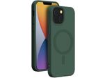 Bigben Connected, Custodia Per Apple Iphone 14 In Silicone Compatibile Con Magsafe, Verde