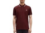 Fred Perry Twin Tipped Couleur Bordeaux