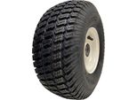 15X6.00-6 Ruota Tosaerba Wanda 4Ply P332 Pneumatico Montato Su Cerchio 25Mm Cuscinetti