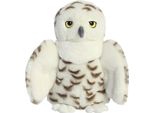 Aurora, 35029, Eco Nation Gufo Delle Nevi, 20,3 Cm, Peluche, Bianco